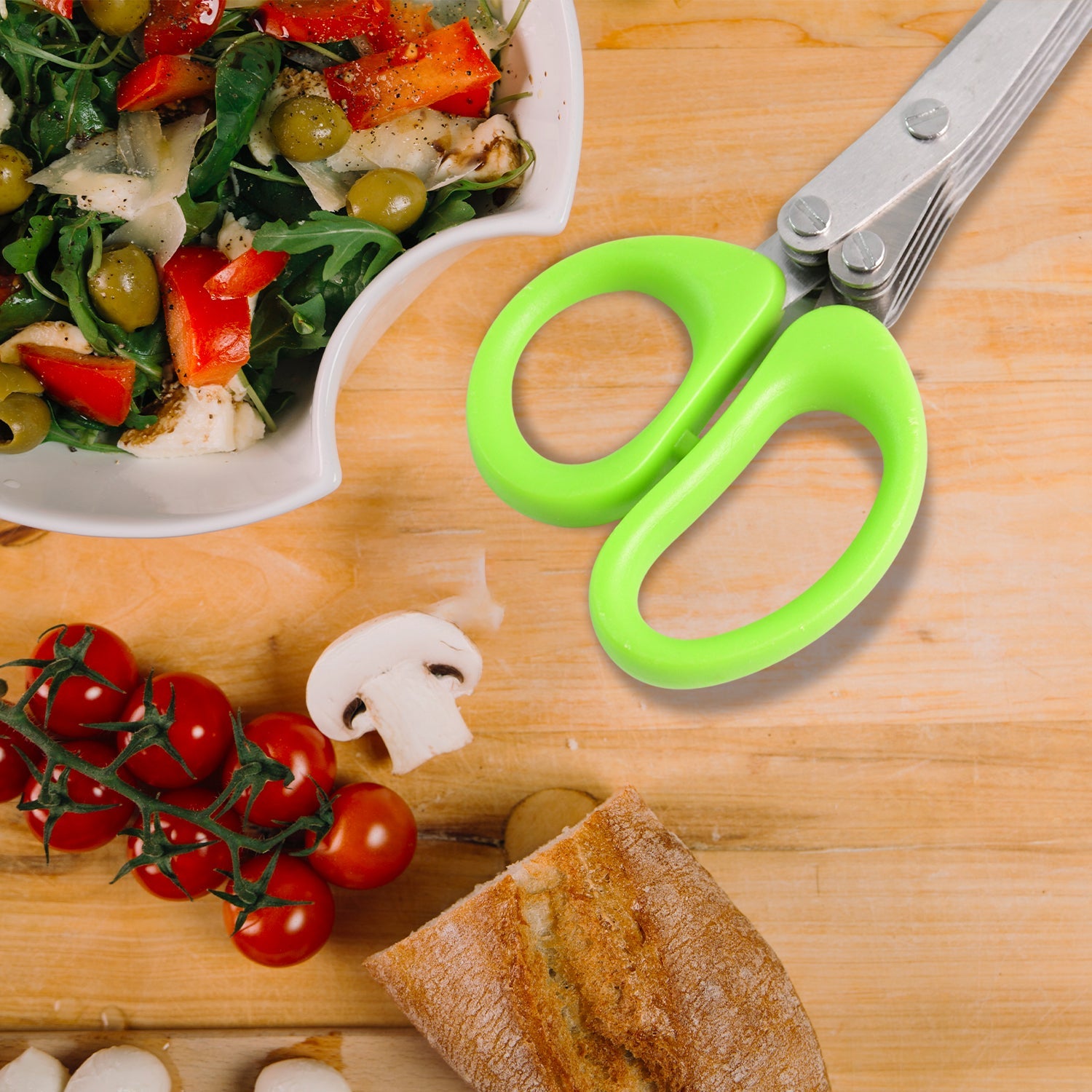 Premium 5 Blade Multipurpose Herb Scissors (1 Pc) Premium 5 Blade Multipurpose Herb Scissors (1 Pc)